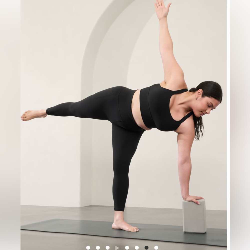 SALUTATION STASH HIGH RISE 7/8 LEGGING // Black